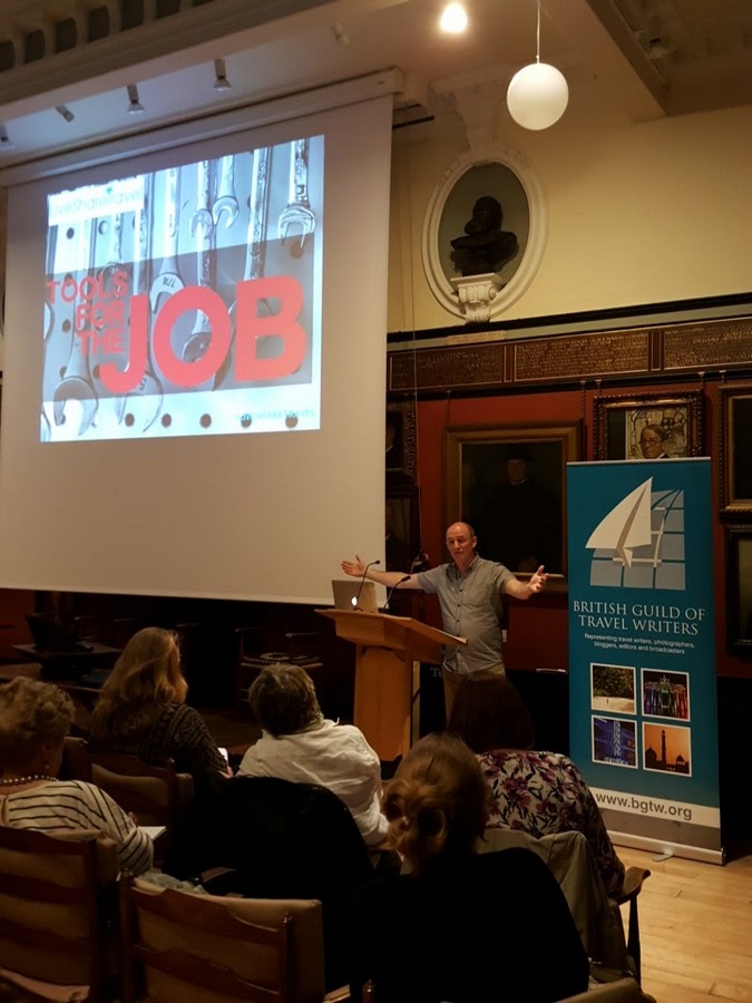 Terry Lee at BGTW Masterclass on monetising blogs